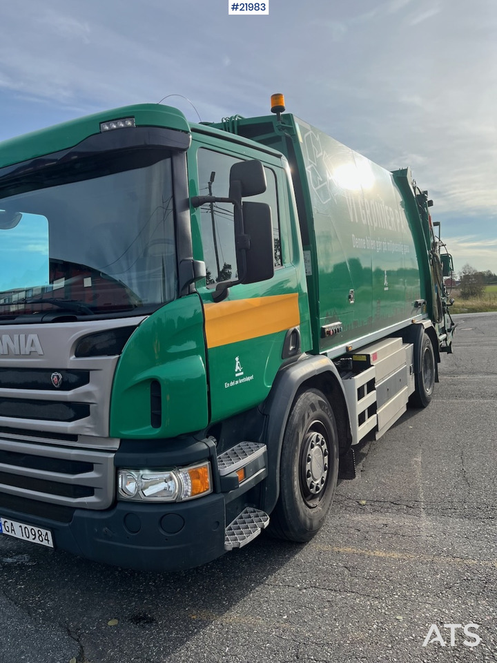 Scania P280 2 Kammers Renovasjonsbil på Gass. - Caminhão de lixo: foto 2 Scania P280 2 Kammers Renovasjonsbil på Gass. - Caminhão de lixo: foto 2