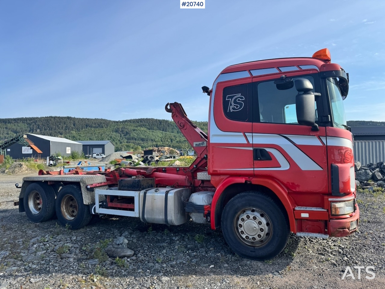 Scania R124 - Camião polibenne: foto 2 Scania R124 - Camião polibenne: foto 2