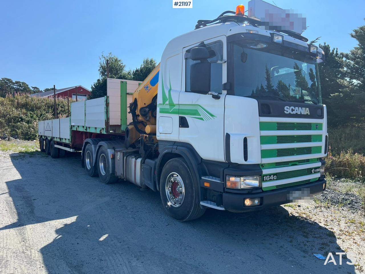 Scania R164 - Camião grua: foto 1 Scania R164 - Camião grua: foto 1