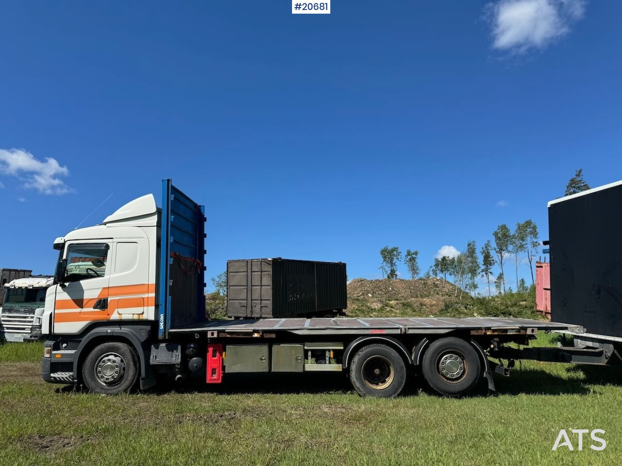 Scania R420 - Camião transportador de contêineres/ Caixa móvel: foto 2 Scania R420 - Camião transportador de contêineres/ Caixa móvel: foto 2