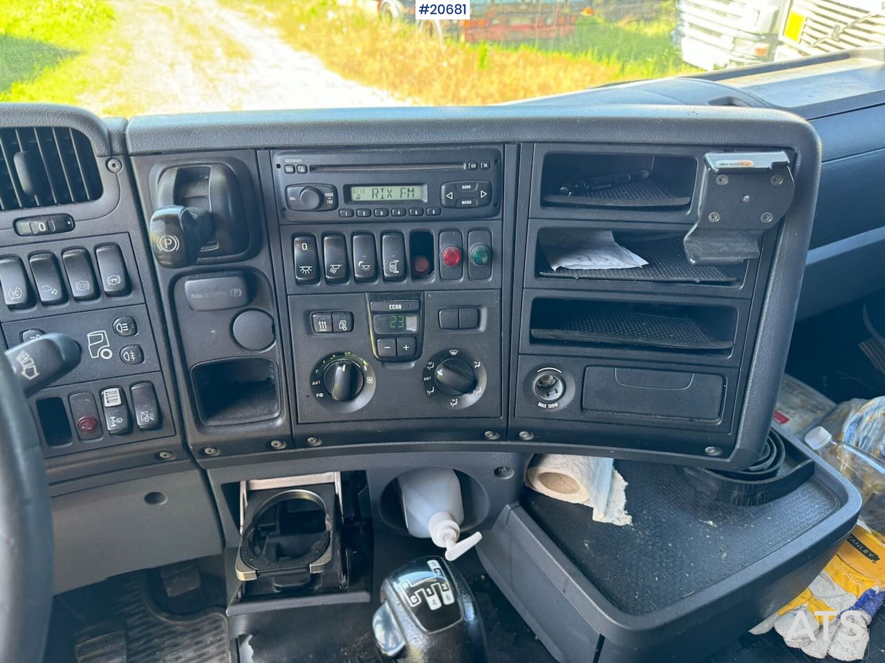 Camião transportador de contêineres/ Caixa móvel Scania R420: foto 22