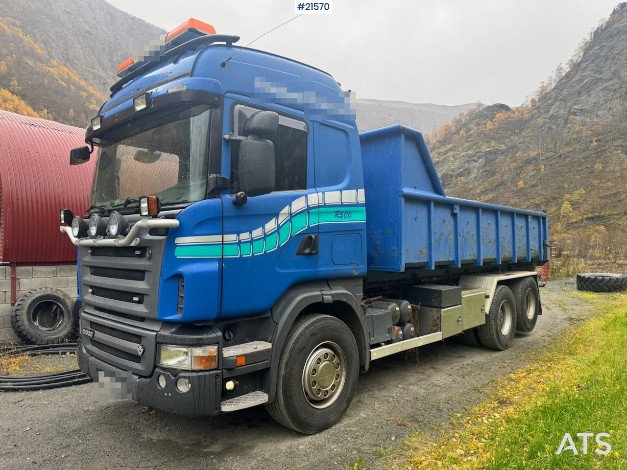 Scania R500 Krokbil m/ Kasse - Camião polibenne: foto 2 Scania R500 Krokbil m/ Kasse - Camião polibenne: foto 2