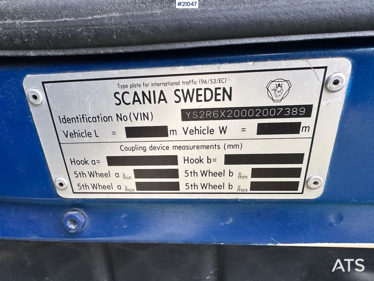 Camião transportador de contêineres/ Caixa móvel Scania R500: foto 27 Camião transportador de contêineres/ Caixa móvel Scania R500: foto 27