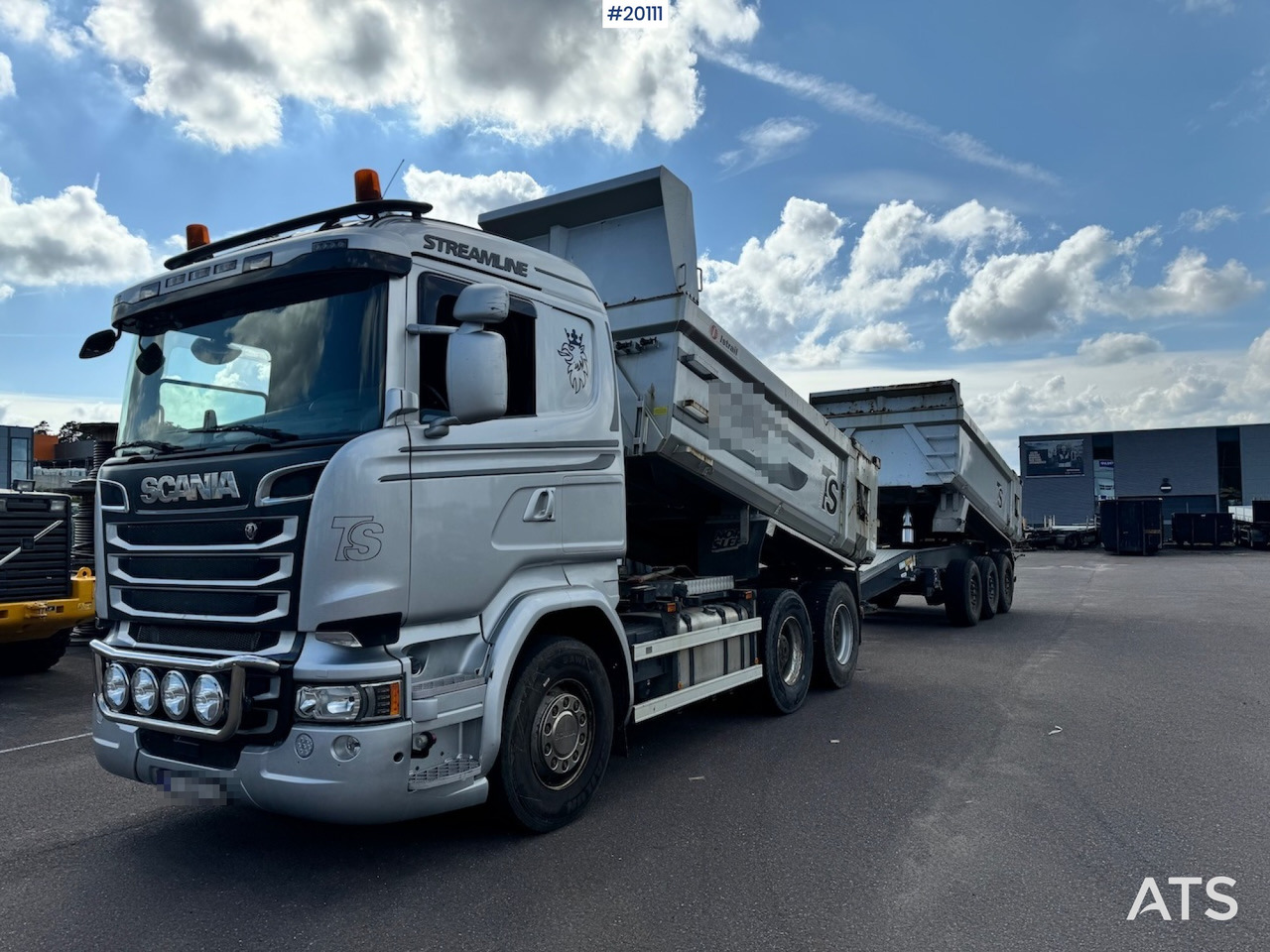 Scania R580 - Camião basculante: foto 1 Scania R580 - Camião basculante: foto 1
