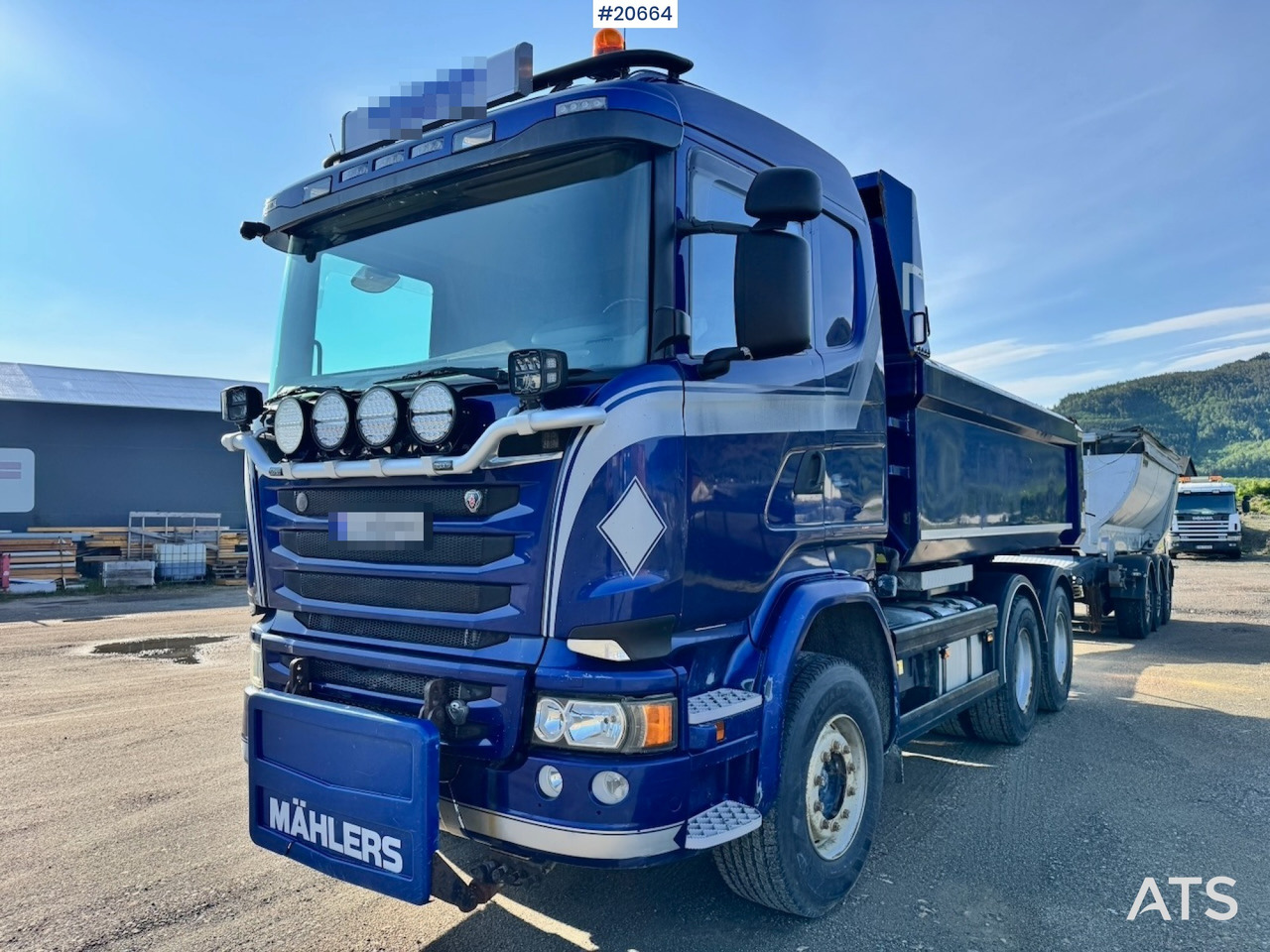 Scania R580 - Máquina de asfalto: foto 4 Scania R580 - Máquina de asfalto: foto 4
