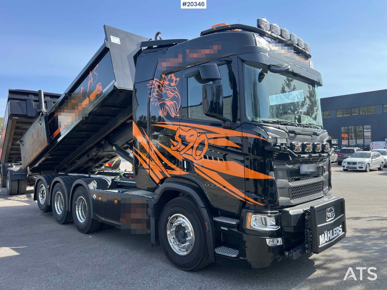 Scania R590 - Camião polibenne: foto 1 Scania R590 - Camião polibenne: foto 1