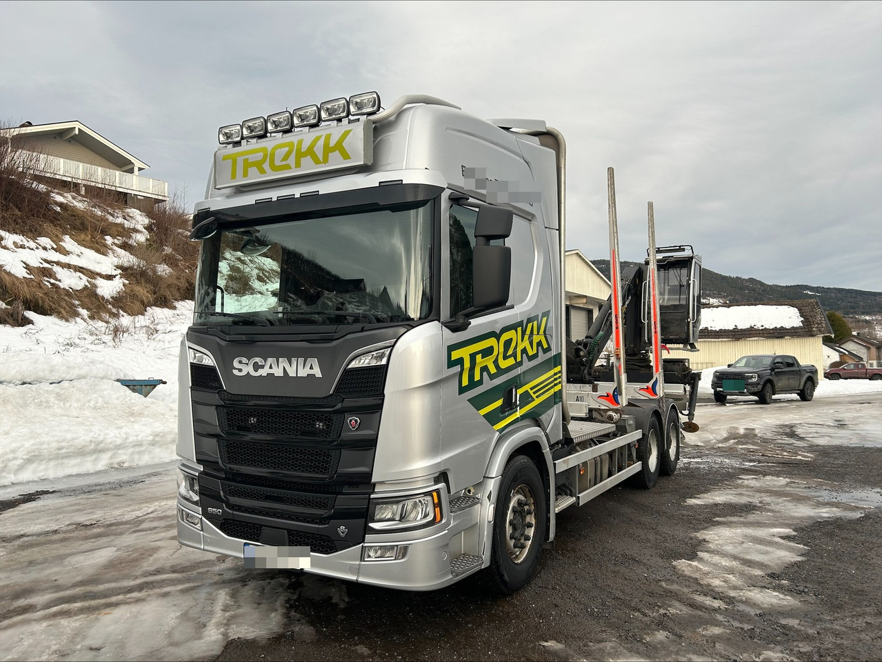 Scania R650 - Camião de transporte de madeira: foto 2 Scania R650 - Camião de transporte de madeira: foto 2