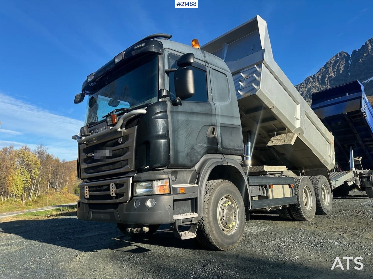 Scania Scania G480 6x4 brøyterigget tippbil - Camião basculante: foto 1 Scania Scania G480 6x4 brøyterigget tippbil - Camião basculante: foto 1
