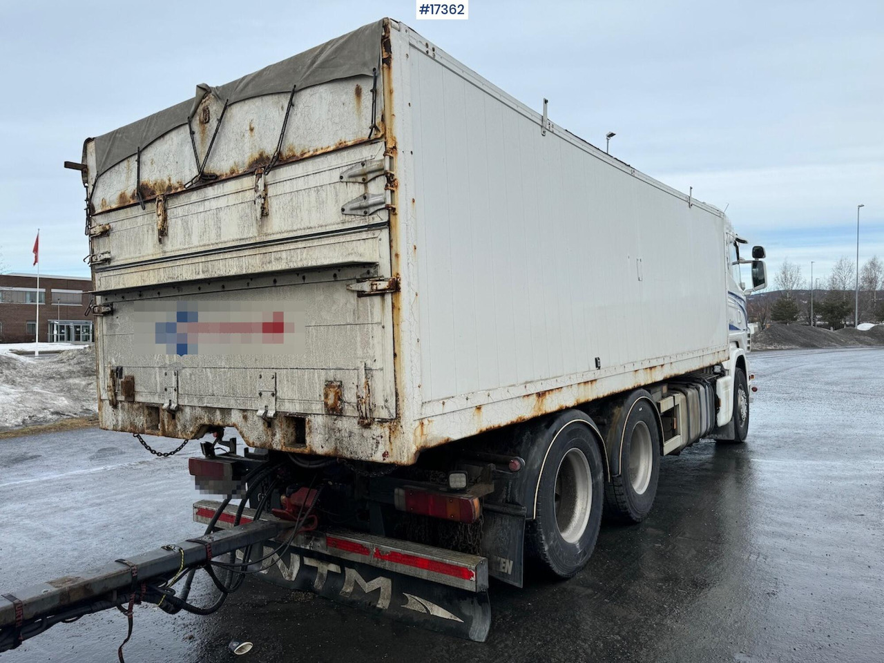 Scania Scania R620 kornbil m/ Hengsrød påbygg - Camião furgão: foto 5 Scania Scania R620 kornbil m/ Hengsrød påbygg - Camião furgão: foto 5