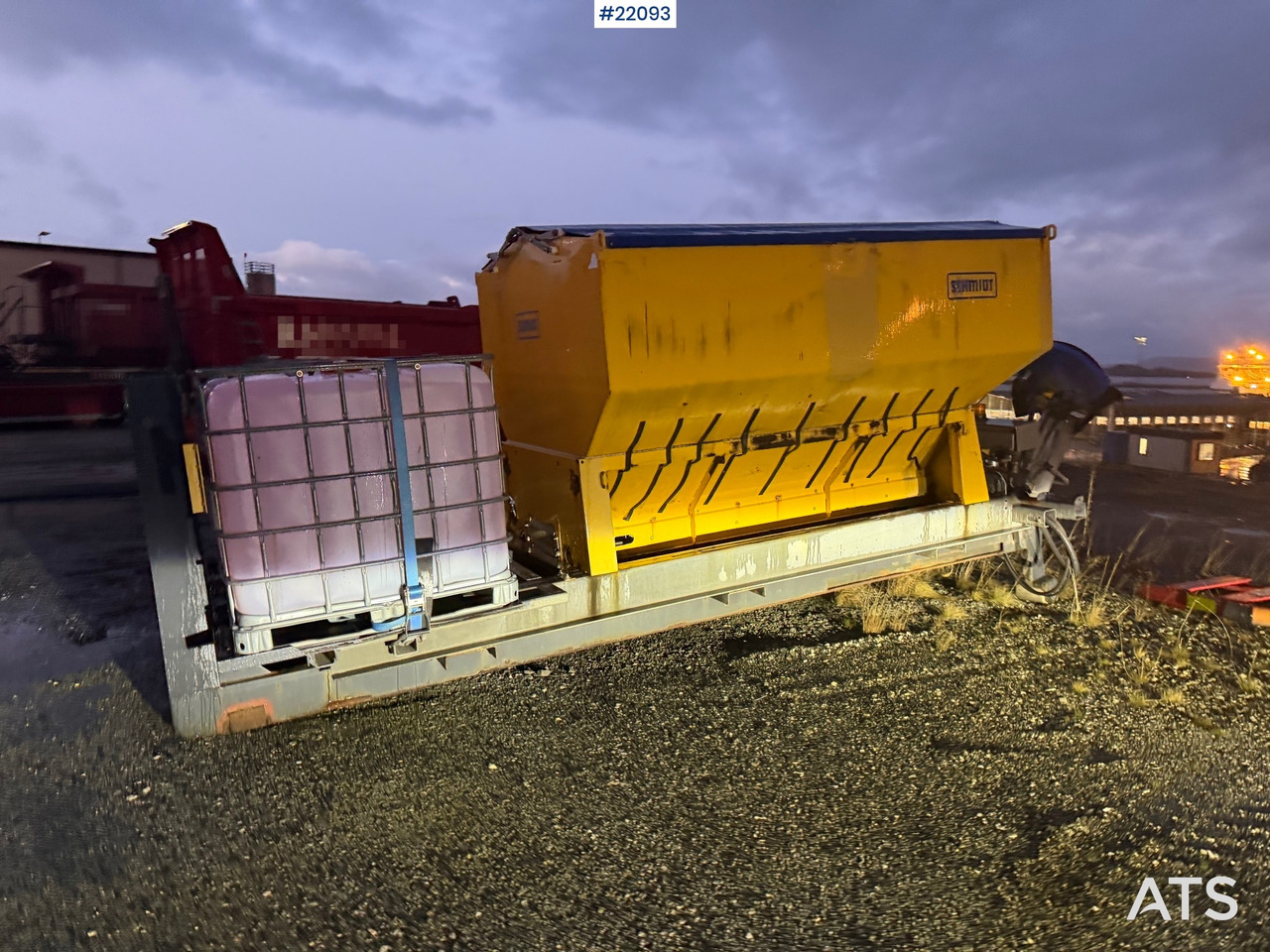 Schmidt Stratos B70C-30 salt/sand strøer m/ krokramme - Espalhador de areia/ Sal: foto 3 Schmidt Stratos B70C-30 salt/sand strøer m/ krokramme - Espalhador de areia/ Sal: foto 3