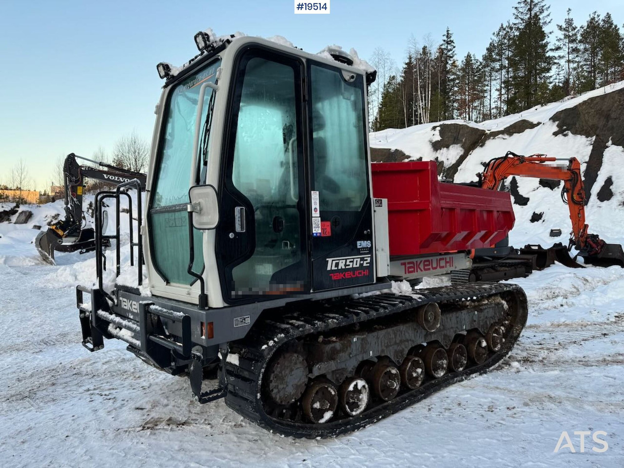 Takeuchi TCR50-2 - Dumper: foto 2 Takeuchi TCR50-2 - Dumper: foto 2