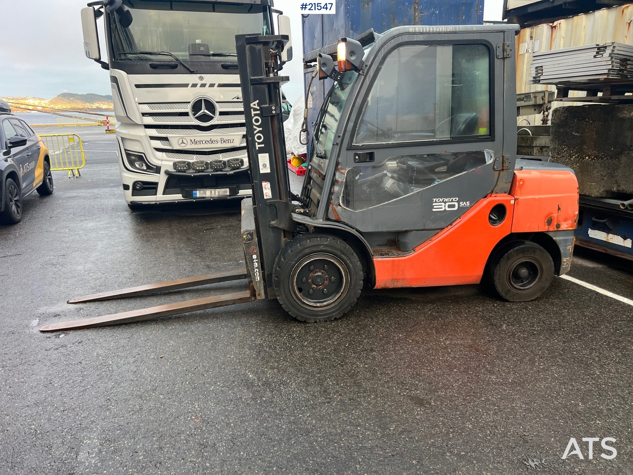 Toyota 02-8FDJF35 - Empilhadeira a diesel: foto 4 Toyota 02-8FDJF35 - Empilhadeira a diesel: foto 4