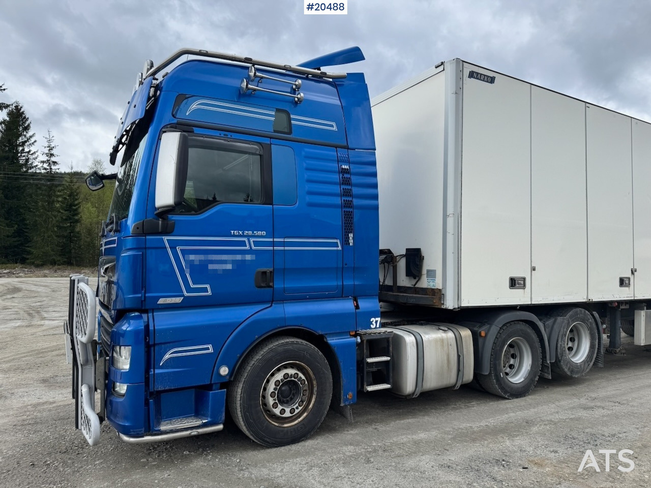 MAN TGX 28.580 - Tractor: foto 2 MAN TGX 28.580 - Tractor: foto 2