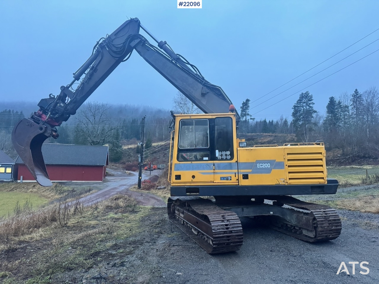 Volvo 1998 Volvo EC200 Beltegraver m/ Rototilt og Smalskuffe - Escavadeira: foto 3 Volvo 1998 Volvo EC200 Beltegraver m/ Rototilt og Smalskuffe - Escavadeira: foto 3