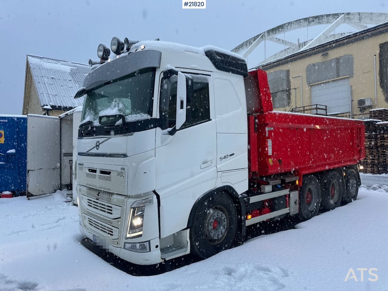 Volvo 2017 Volvo FH540 8x4 tippbil m/ ny dual clutch - Camião basculante: foto 1 Volvo 2017 Volvo FH540 8x4 tippbil m/ ny dual clutch - Camião basculante: foto 1