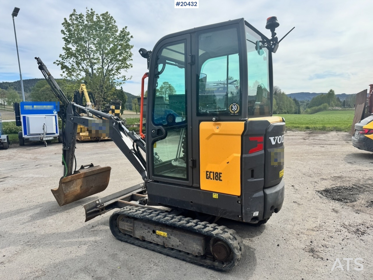Volvo EC18E - Escavadeira: foto 3 Volvo EC18E - Escavadeira: foto 3
