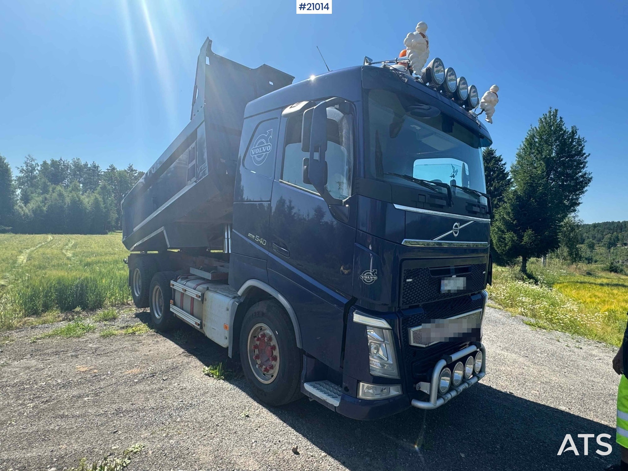 Volvo FH 540 6x4 tippbil. Nylig lakkert - Camião basculante: foto 5 Volvo FH 540 6x4 tippbil. Nylig lakkert - Camião basculante: foto 5