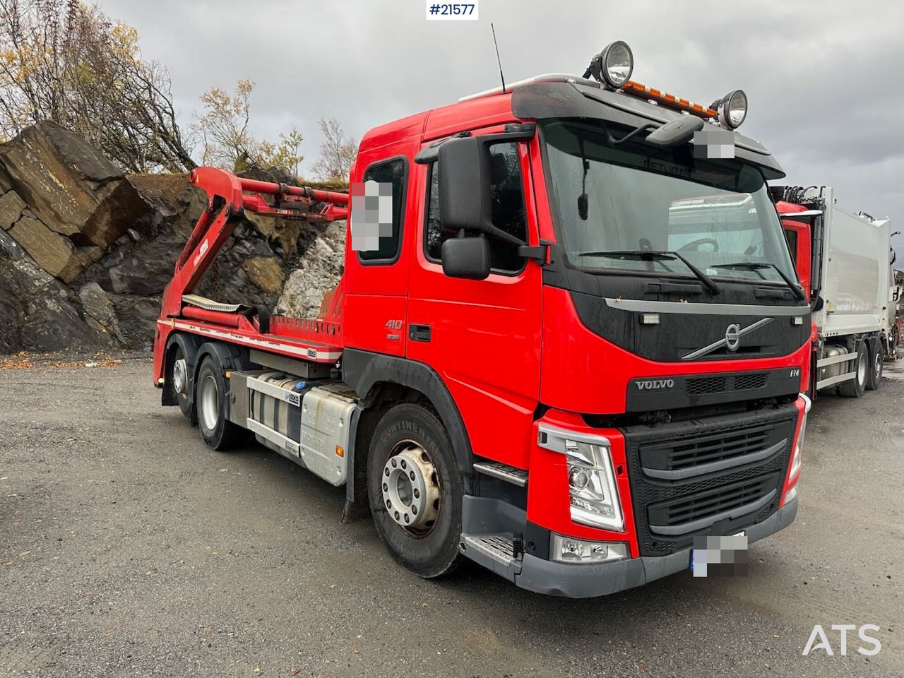 Volvo FM 410 liftdumper 6x2 m/ Laxo påbygg, utskyt og rotator. - Camião multibenne: foto 5 Volvo FM 410 liftdumper 6x2 m/ Laxo påbygg, utskyt og rotator. - Camião multibenne: foto 5