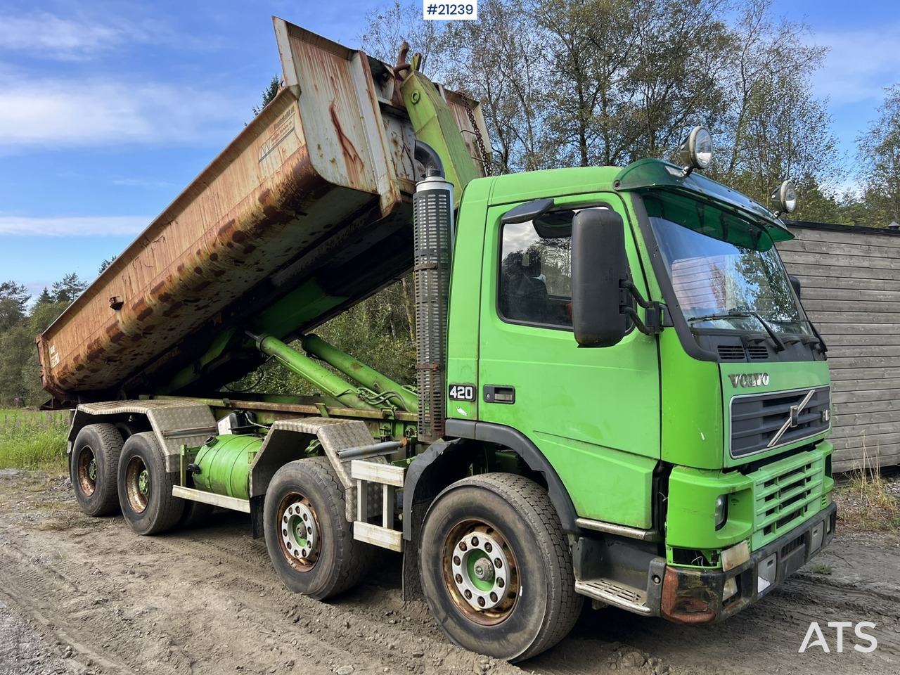 Volvo FM12 - Camião polibenne: foto 5 Volvo FM12 - Camião polibenne: foto 5