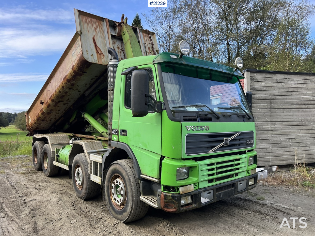Volvo FM12 - Camião polibenne: foto 4 Volvo FM12 - Camião polibenne: foto 4