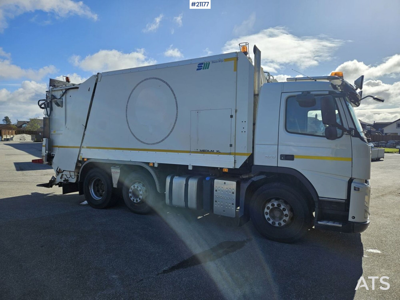 Volvo FM370 6x2 1-kammer komprimatorbil med Zoeller påbygg - Caminhão de lixo: foto 3 Volvo FM370 6x2 1-kammer komprimatorbil med Zoeller påbygg - Caminhão de lixo: foto 3