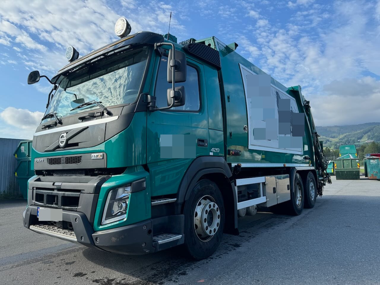 Volvo FMX 420 - Caminhão de lixo: foto 2 Volvo FMX 420 - Caminhão de lixo: foto 2