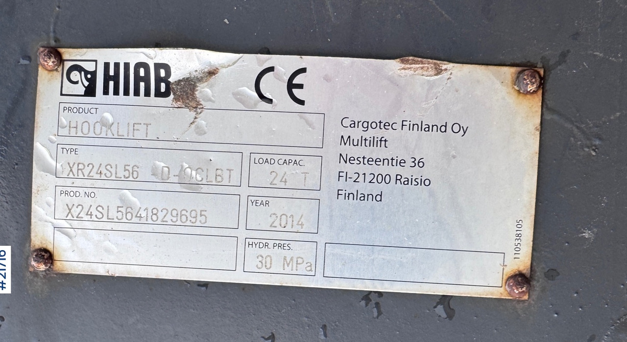 Leasing de Volvo FMX 540 Krokbil - HIAB 24T Krok - Tridem Volvo FMX 540 Krokbil - HIAB 24T Krok - Tridem: foto 42