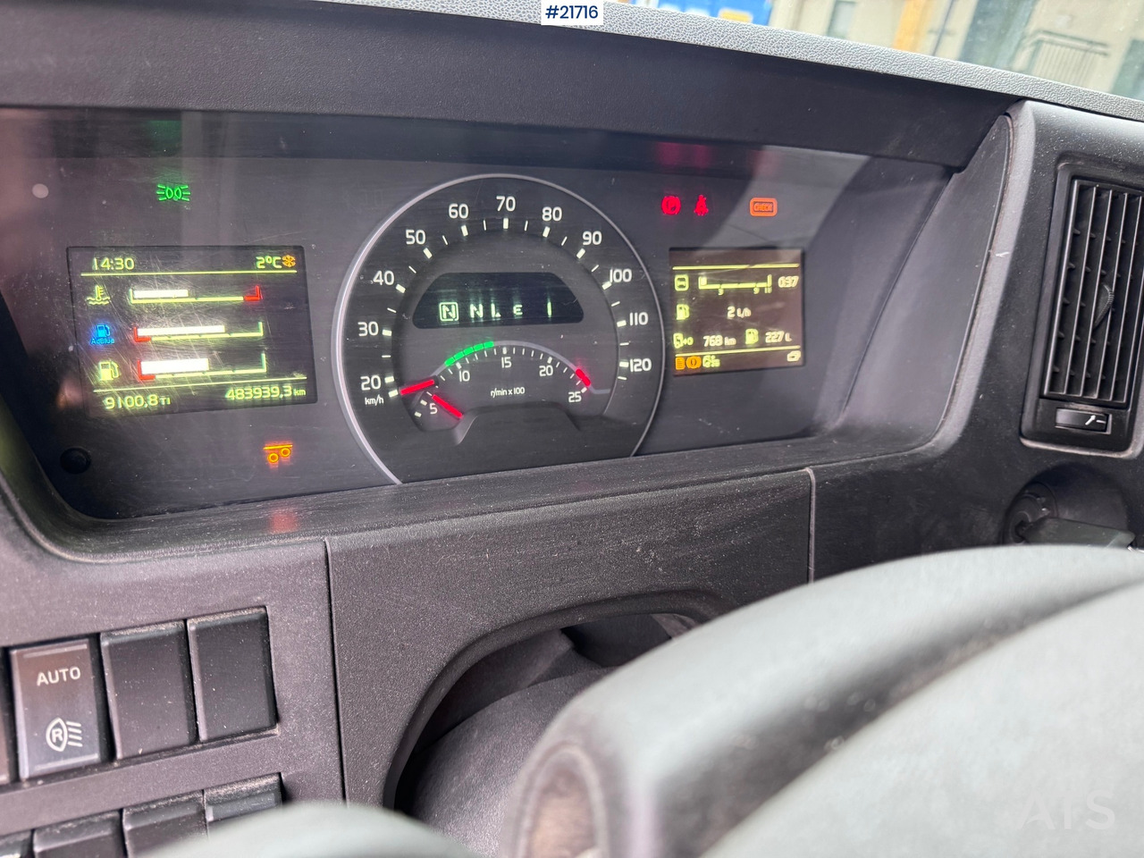 Leasing de Volvo FMX 540 Krokbil - HIAB 24T Krok - Tridem Volvo FMX 540 Krokbil - HIAB 24T Krok - Tridem: foto 38