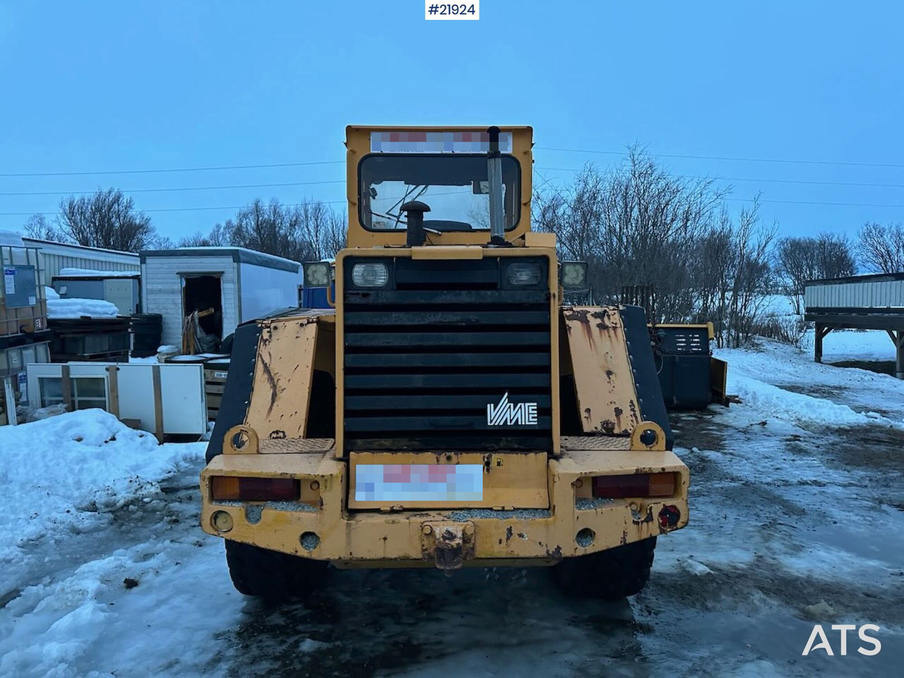 Volvo L70 hjullaster med klappvinge, pallegafler og planeringsskuffe - Pá carregadora de rodas: foto 3 Volvo L70 hjullaster med klappvinge, pallegafler og planeringsskuffe - Pá carregadora de rodas: foto 3