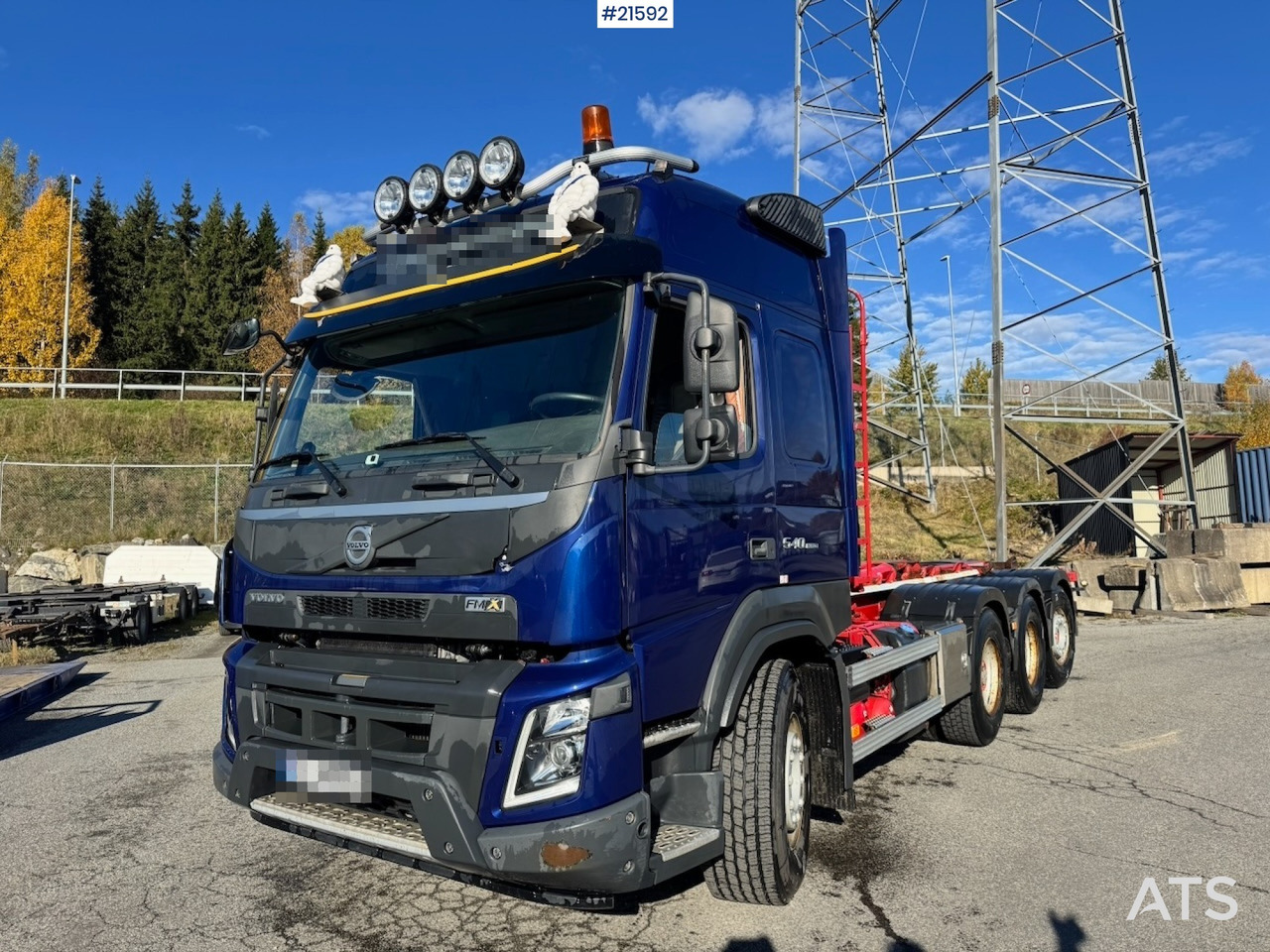 Volvo Volvo FMX540 8x4 Krokbil - Camião polibenne: foto 1 Volvo Volvo FMX540 8x4 Krokbil - Camião polibenne: foto 1