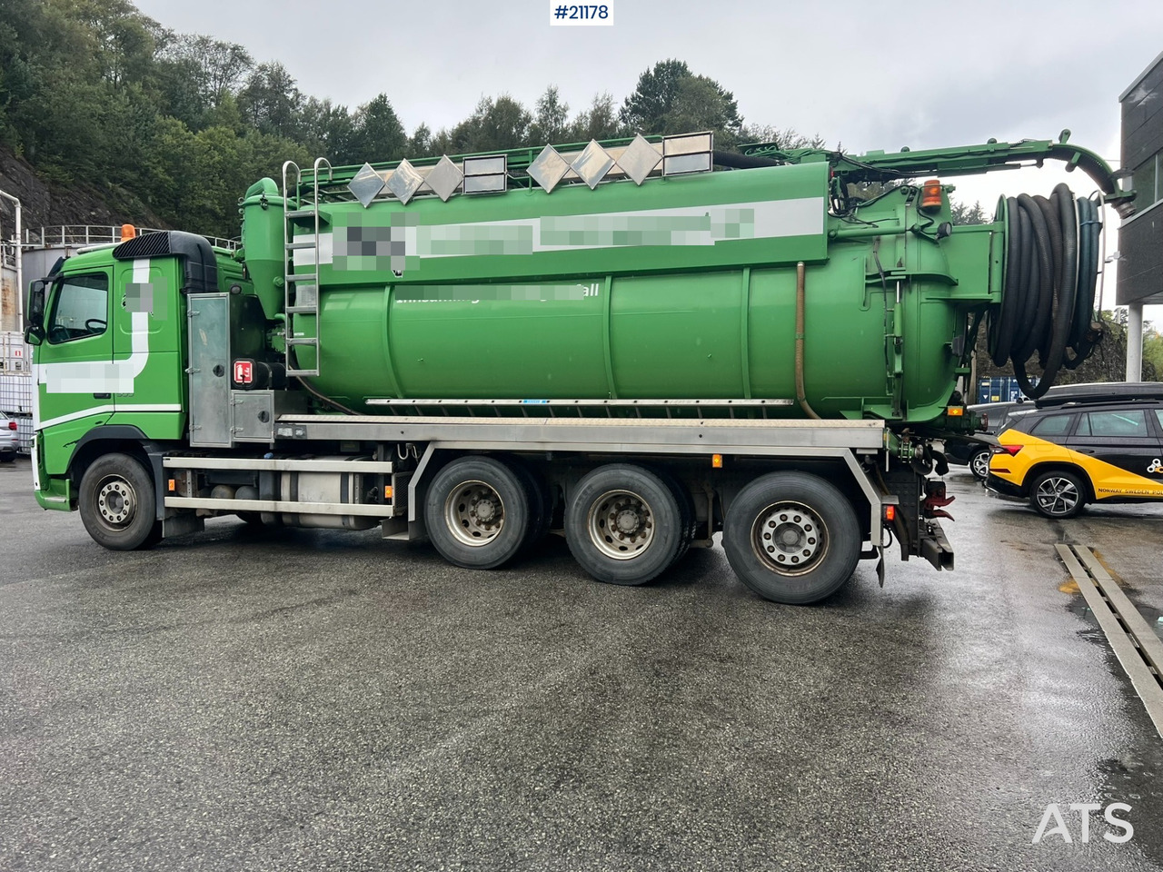 Volvo fh500 8x4 Slamsuger m/ 2010 Inter consult påbygg - Caminhão limpa fossa: foto 4 Volvo fh500 8x4 Slamsuger m/ 2010 Inter consult påbygg - Caminhão limpa fossa: foto 4