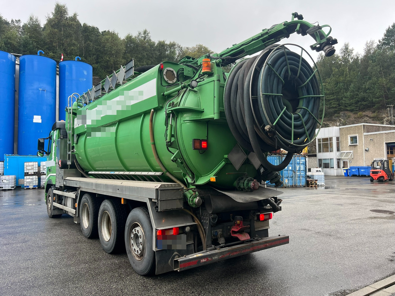 Volvo fh500 8x4 Slamsuger m/ 2010 Inter consult påbygg - Caminhão limpa fossa: foto 2 Volvo fh500 8x4 Slamsuger m/ 2010 Inter consult påbygg - Caminhão limpa fossa: foto 2