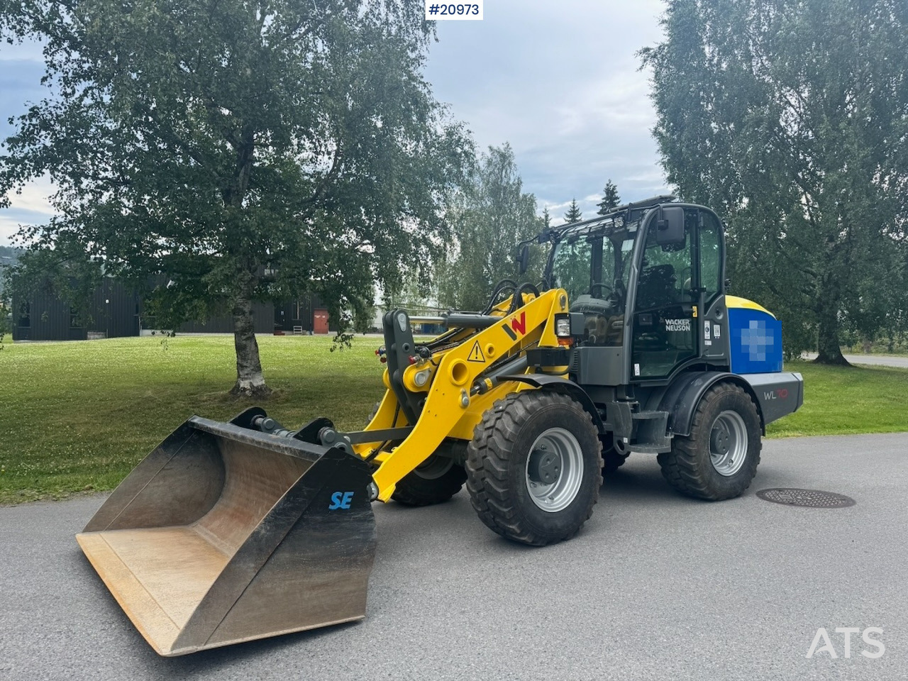 Wacker Neuson RL70 - Pá carregadora de rodas: foto 2 Wacker Neuson RL70 - Pá carregadora de rodas: foto 2