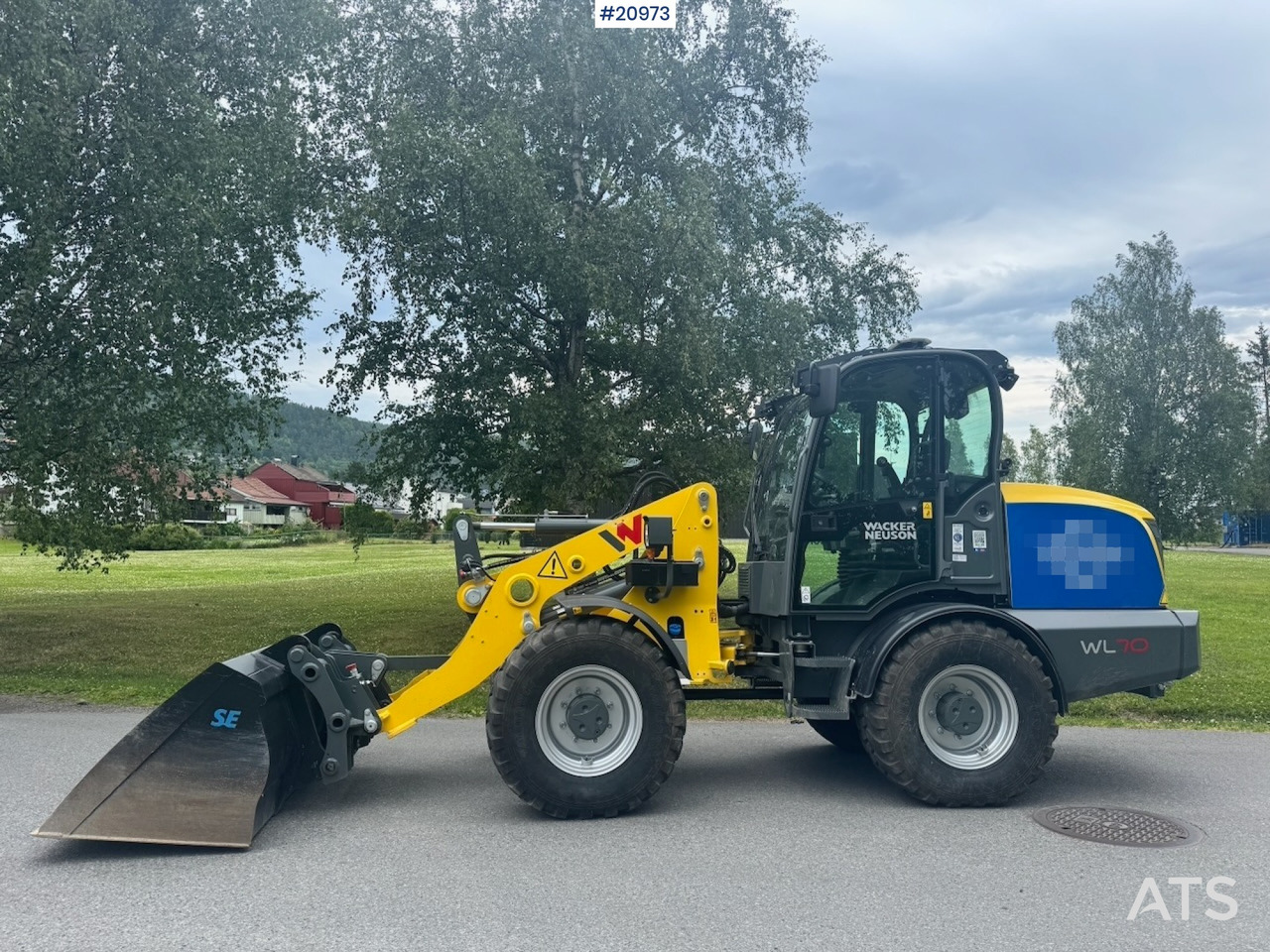 Wacker Neuson RL70 - Pá carregadora de rodas: foto 3 Wacker Neuson RL70 - Pá carregadora de rodas: foto 3