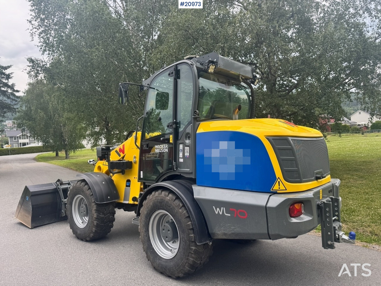 Wacker Neuson RL70 - Pá carregadora de rodas: foto 4 Wacker Neuson RL70 - Pá carregadora de rodas: foto 4