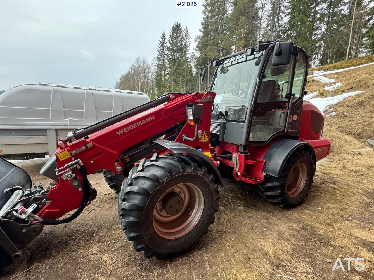 Weidemann 5080T - Pá carregadora telescópica: foto 3 Weidemann 5080T - Pá carregadora telescópica: foto 3