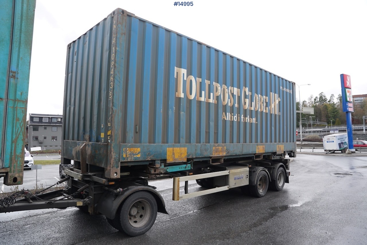 Wilco Containerslep - Reboque furgão: foto 1 Wilco Containerslep - Reboque furgão: foto 1