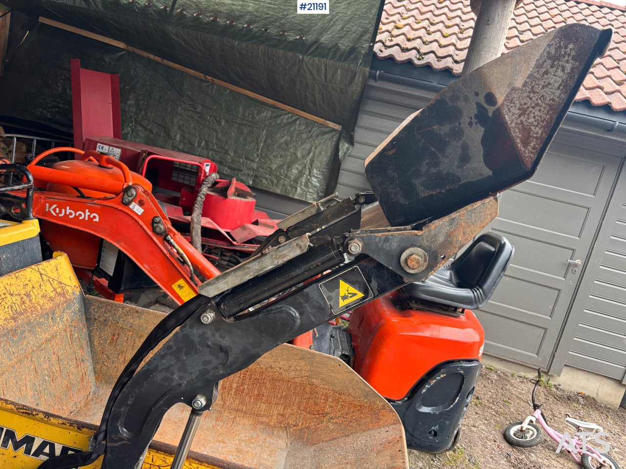 Yanmar C08 - Dumper de rastos: foto 4 Yanmar C08 - Dumper de rastos: foto 4