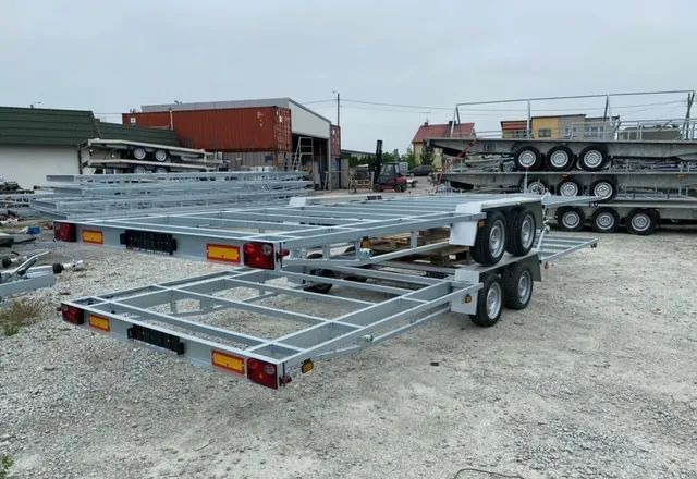 Boro Przyczepa pod kontener!!!6,60x2,50M!! - Semi-reboque transportador de contêineres/ Caixa móvel: foto 5 Boro Przyczepa pod kontener!!!6,60x2,50M!! - Semi-reboque transportador de contêineres/ Caixa móvel: foto 5