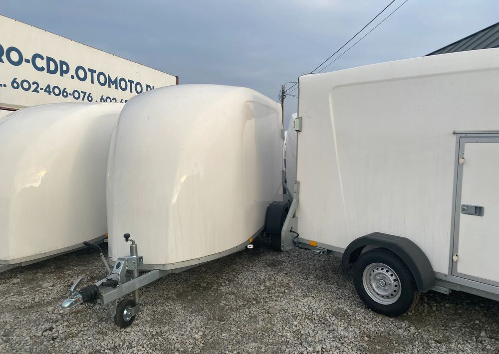 Niewiadów Furgon Niewiadów F1334 z trapem wjazdowym - Reboque para carros: foto 2 Niewiadów Furgon Niewiadów F1334 z trapem wjazdowym - Reboque para carros: foto 2