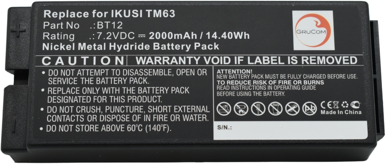 Compatible battery Ikusi BT12 - Bateria automotiva por Grua para camião: foto 4 Compatible battery Ikusi BT12 - Bateria automotiva por Grua para camião: foto 4