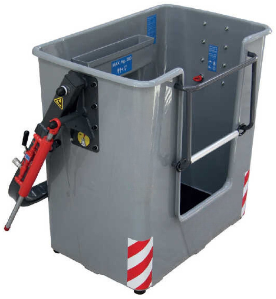 Fiber Man Basket CP-2F-2F - Equipamento por Grua para camião: foto 1 Fiber Man Basket CP-2F-2F - Equipamento por Grua para camião: foto 1