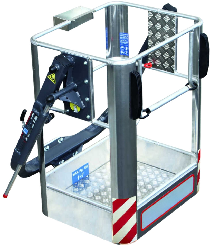 Iron man operator basket CP-1H-F - Equipamento por Grua para camião: foto 1 Iron man operator basket CP-1H-F - Equipamento por Grua para camião: foto 1