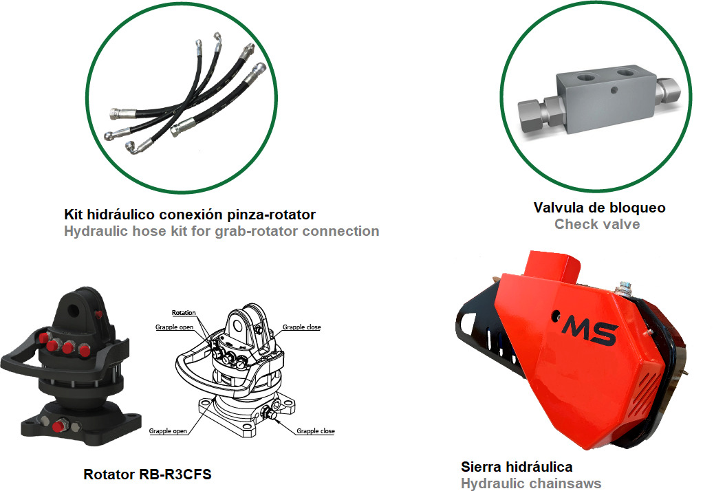 LOG GRAB PF-L .22 - Garra por Grua para camião: foto 3 LOG GRAB PF-L .22 - Garra por Grua para camião: foto 3