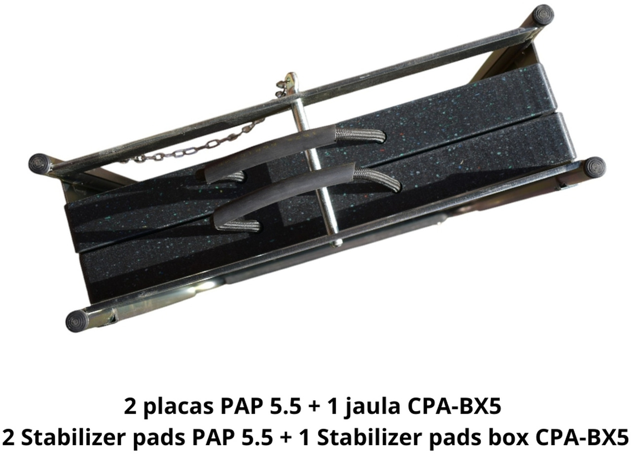 2 STABILIZER PADS + 1 BOX OF-2-2P1J - Peça de reposição por Grua para camião: foto 3 2 STABILIZER PADS + 1 BOX OF-2-2P1J - Peça de reposição por Grua para camião: foto 3