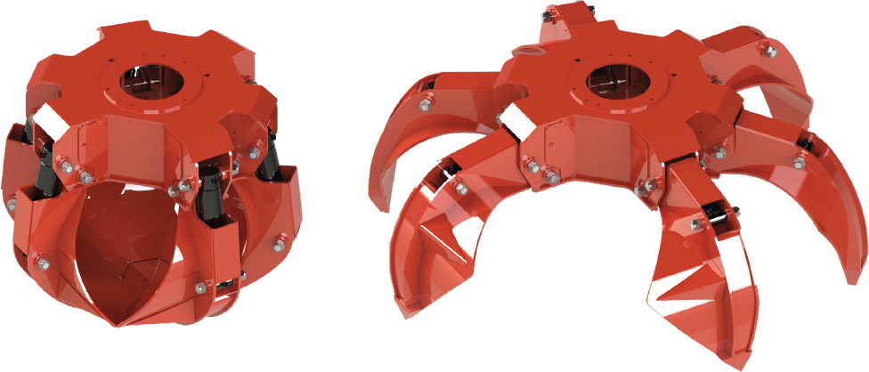 Polyp grab PLP 130/5 - Garra por Grua para camião: foto 1 Polyp grab PLP 130/5 - Garra por Grua para camião: foto 1