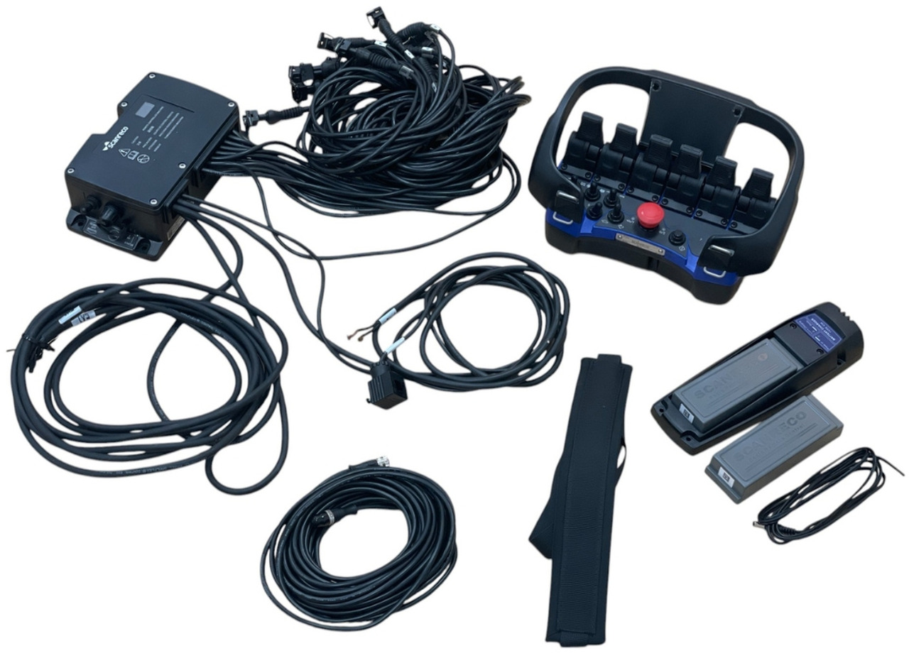 Remote control Scanreco for 6 functions RM6-SCANRECO - Sistema elétrico por Grua para camião: foto 1 Remote control Scanreco for 6 functions RM6-SCANRECO - Sistema elétrico por Grua para camião: foto 1