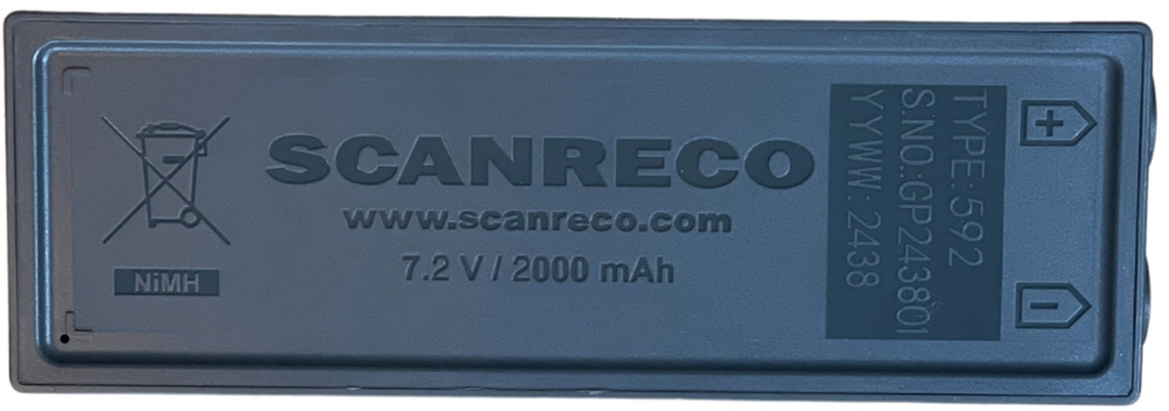 Scanreco original battery EEA2512 - Bateria automotiva por Grua para camião: foto 3 Scanreco original battery EEA2512 - Bateria automotiva por Grua para camião: foto 3