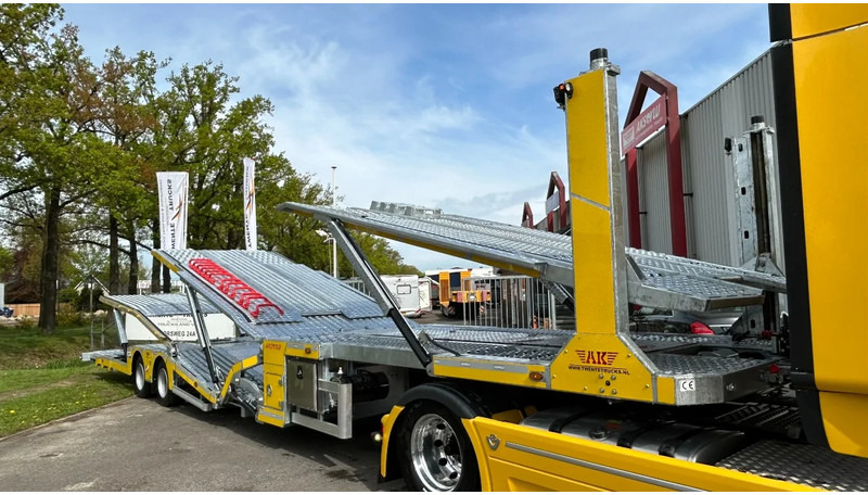 AKSOYLU AKT2 versie II special met extra Functie's 6 car-loader Autotransporter - Semi-reboque transporte de veículos: foto 1 AKSOYLU AKT2 versie II special met extra Functie's 6 car-loader Autotransporter - Semi-reboque transporte de veículos: foto 1