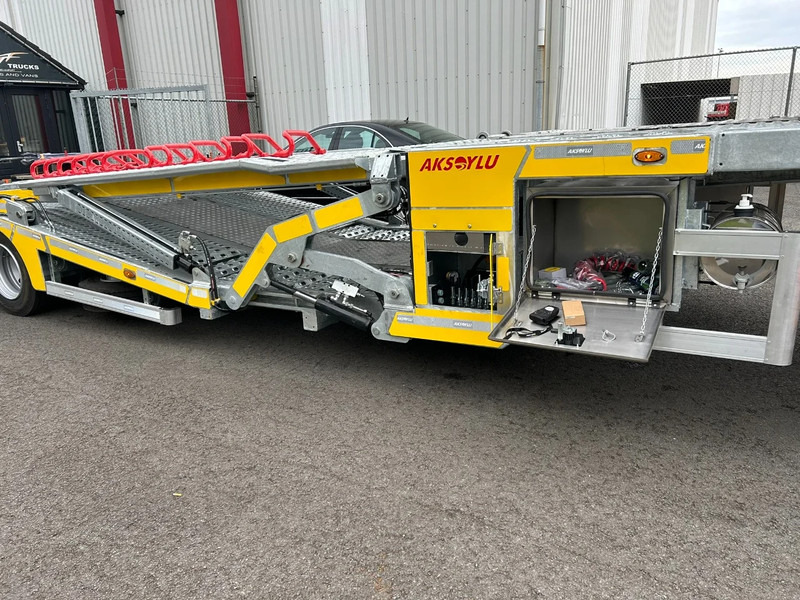 AKSOYLU AKT2 versie II special met extra Functie's 6 car-loader Autotransporter - Semi-reboque transporte de veículos: foto 3 AKSOYLU AKT2 versie II special met extra Functie's 6 car-loader Autotransporter - Semi-reboque transporte de veículos: foto 3